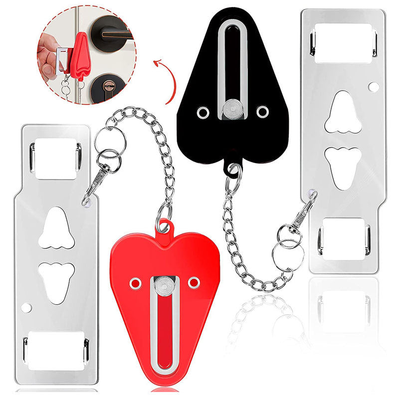 Portable Travel Door Lock Security Stopper