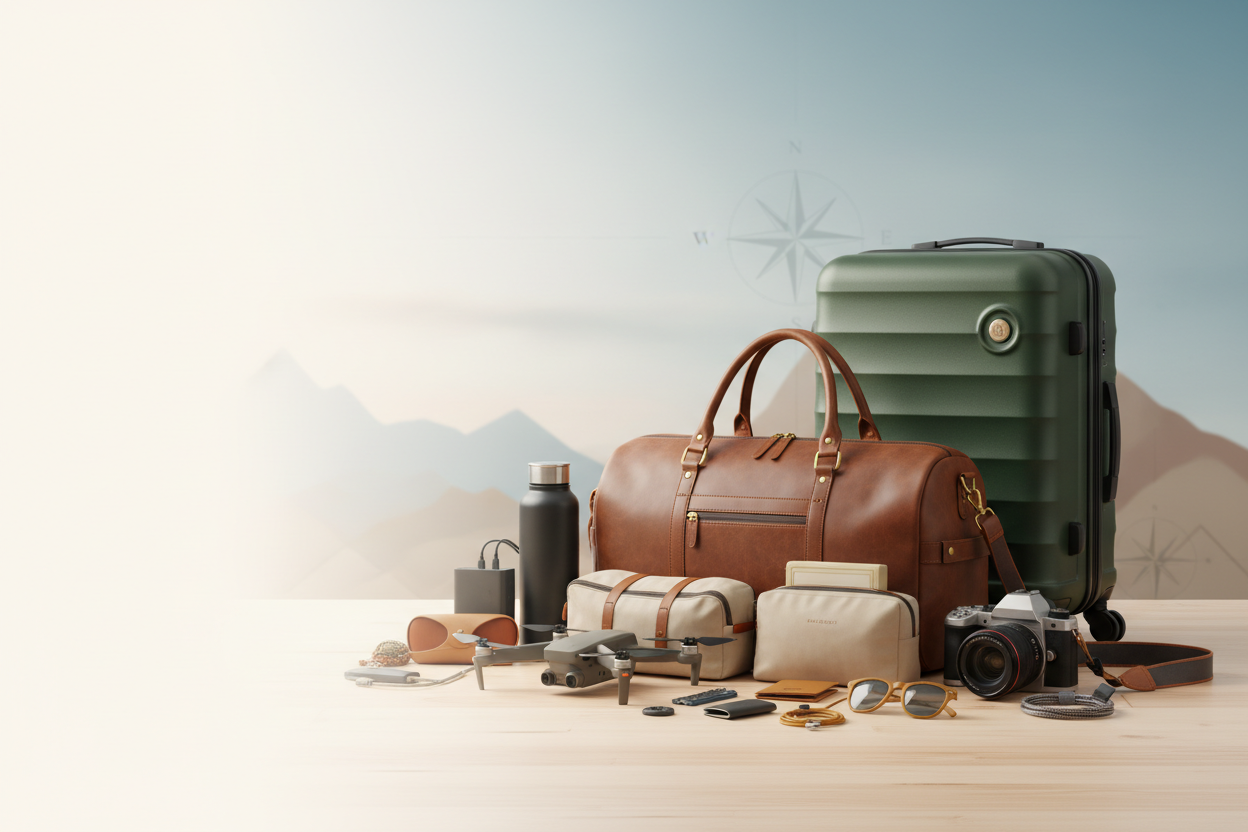 Travel gear hero banner